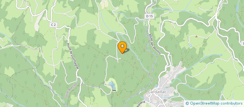 localisation de l'entreprise SCI AYA NOUR  LABATHUDE