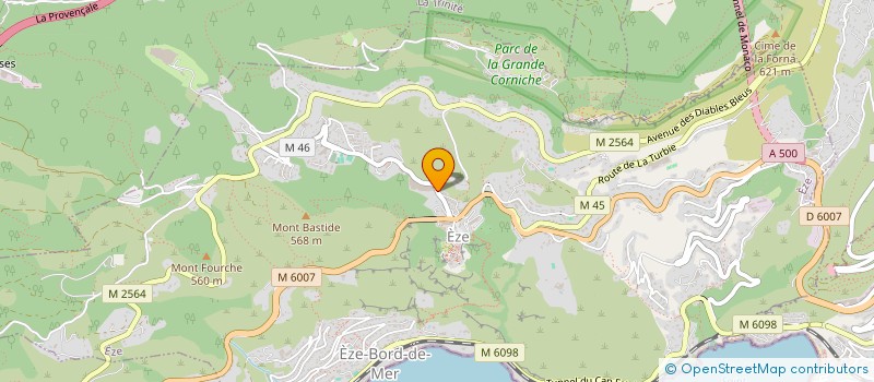 localisation de l'entreprise SCI AYACHE MCT  EZE