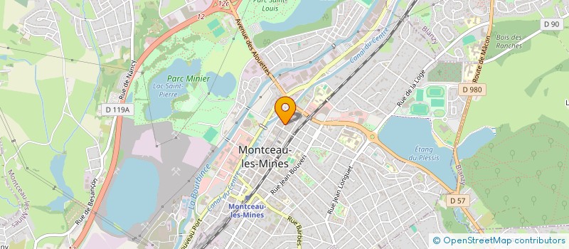 localisation de l'entreprise SCI AYAD à MONTCEAU-LES-MINES