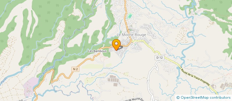localisation de l'entreprise SCI AYANOHELLE à LE MORNE-ROUGE