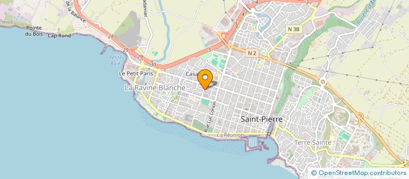 localisation de l'entreprise SCI AYAPANA à SAINT-PIERRE