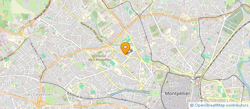 localisation de l'entreprise SCI AYAT à MONTPELLIER