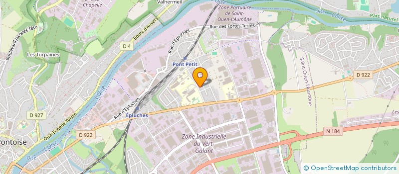 localisation de l'entreprise SCI AYAZ à SAINT-OUEN-L'AUMONE