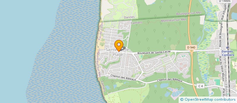 localisation de l'entreprise SCI AYCE  CAMIERS