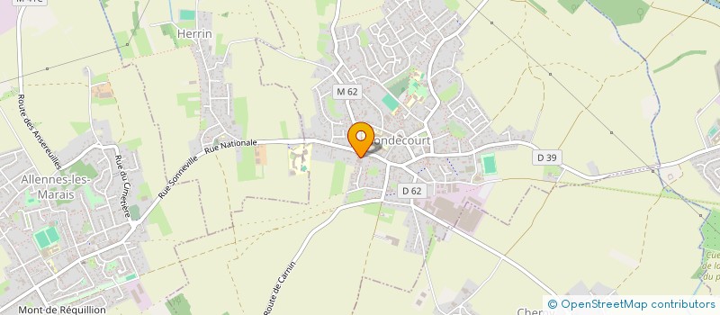 localisation de l'entreprise SCI AYCEM  GONDECOURT