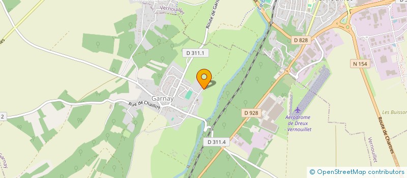 localisation de l'entreprise SCI AYE à GARNAY