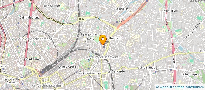 localisation de l'entreprise SCI AYEUR à MARSEILLE