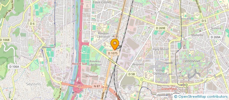 localisation de l'entreprise SCI AYKASU à GRENOBLE