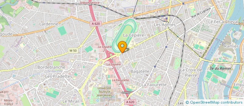localisation de l'entreprise SCI AYLA à TOULOUSE