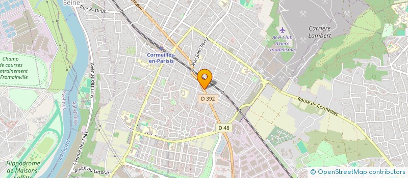 localisation de l'entreprise SCI AYLANA  CORMEILLES-EN-PARISIS