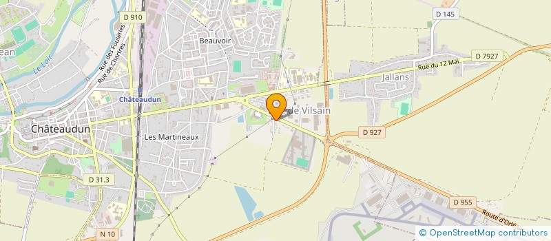 localisation de l'entreprise SCI AYLIN à CHATEAUDUN