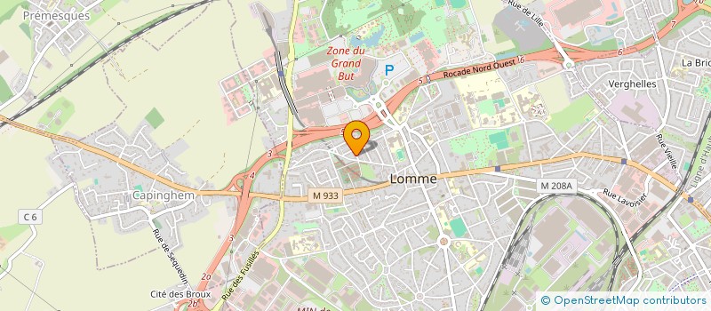 localisation de l'entreprise SCI AYMAN à LILLE