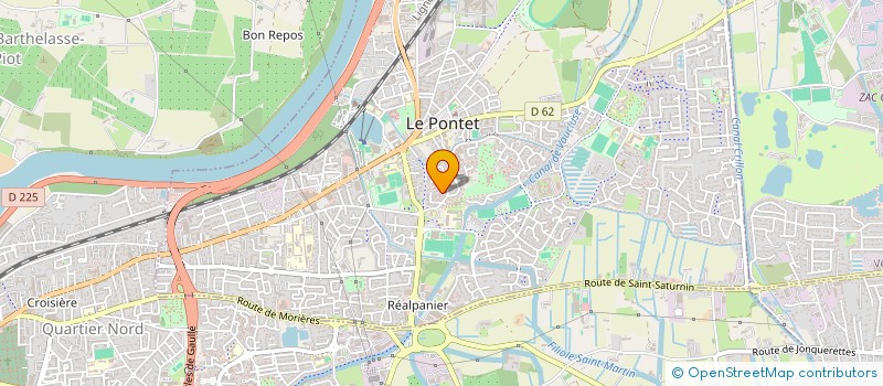 localisation de l'entreprise SCI AYME LANTHEAUME  LE PONTET