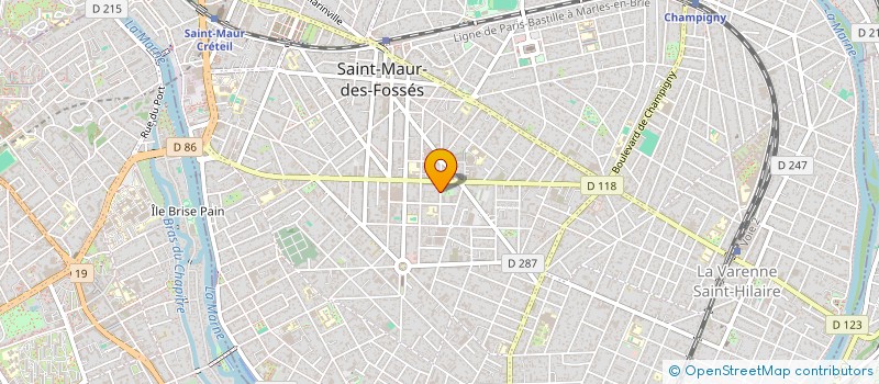 localisation de l'entreprise SCI AYMROLADE à SAINT-MAUR-DES-FOSSES