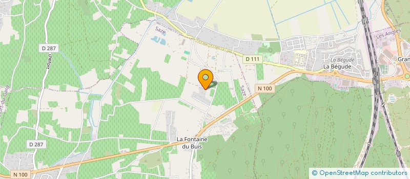 localisation de l'entreprise SCI AYOON  SAZE