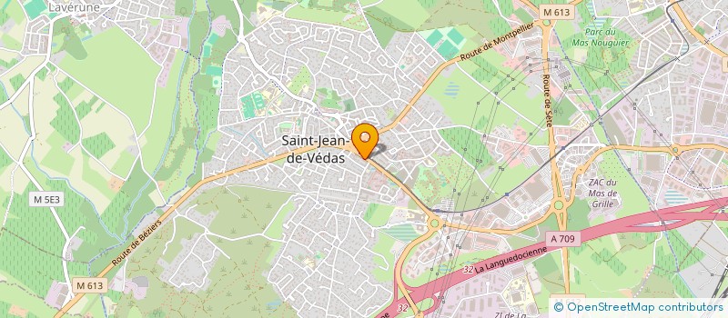 localisation de l'entreprise SCI AYOUAZ  SAINT-JEAN-DE-VEDAS