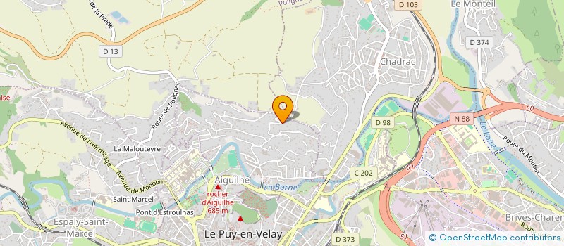 localisation de l'entreprise SCI AYOUPENDI à AIGUILHE
