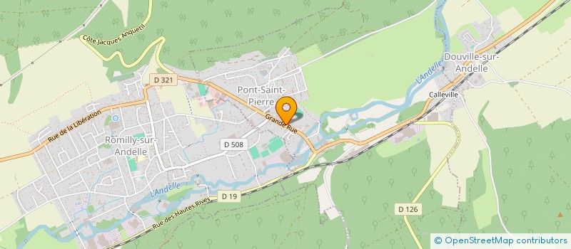 localisation de l'entreprise SCI AYOUR  PONT-SAINT-PIERRE