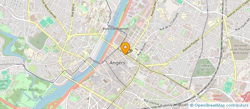 localisation de l'entreprise SCI AYRAULT à ANGERS