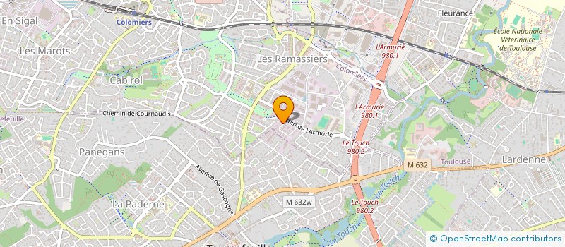 localisation de l'entreprise SCI AYRE à COLOMIERS