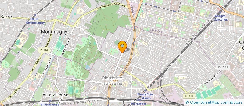 localisation de l'entreprise SCI AYSE  SAINT-DENIS