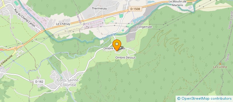 localisation de l'entreprise SCI AYURVEDA  TALLOIRES-MONTMIN