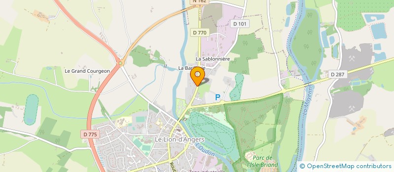 localisation de l'entreprise SCI AZ  CHAMBELLAY