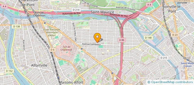 localisation de l'entreprise SCI AZ à MAISONS-ALFORT
