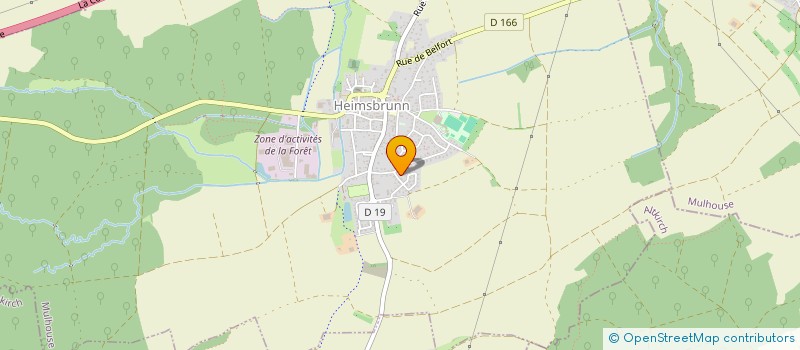 localisation de l'entreprise SCI AZ  HEIMSBRUNN