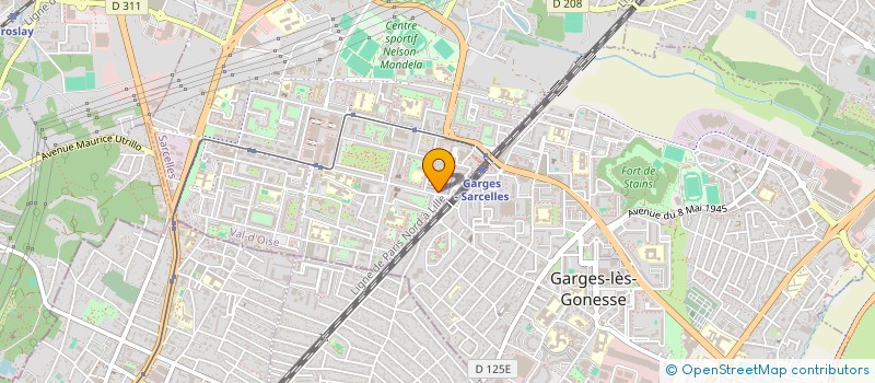 localisation de l'entreprise SCI AZ à SARCELLES