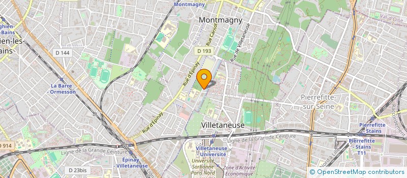 localisation de l'entreprise SCI AZ-IMMO  MONTMAGNY