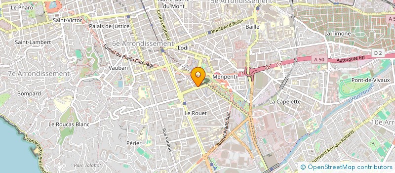 localisation de l'entreprise SCI AZ INVEST à MARSEILLE