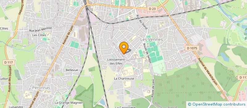 localisation de l'entreprise SCI AZAK à BOURG-EN-BRESSE