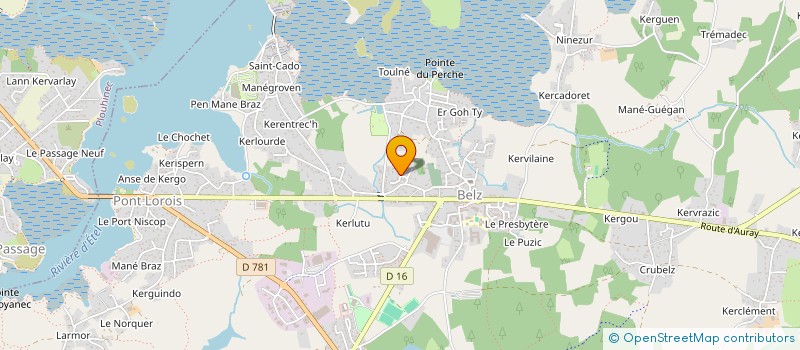 localisation de l'entreprise SCI AZALEE  BELZ