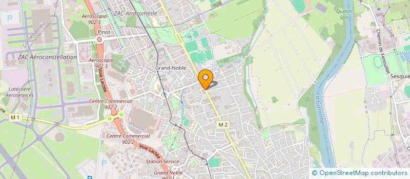 localisation de l'entreprise SCI AZALEE  BLAGNAC