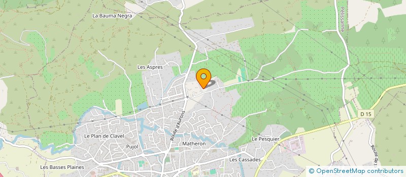 localisation de l'entreprise SCI AZALEE  PELISSANNE