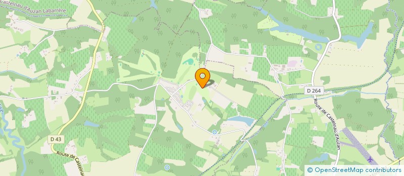 localisation de l'entreprise SCI AZANZA  EAUZE