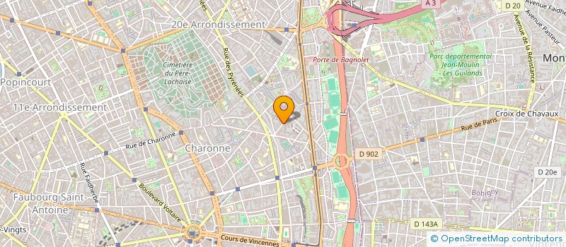 localisation de l'entreprise SCI AZAOUI  PARIS