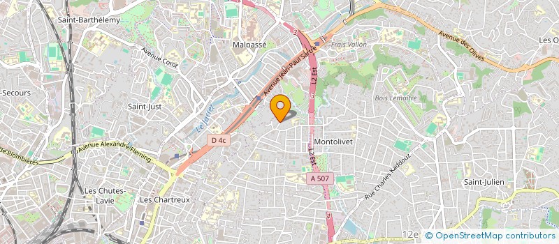 localisation de l'entreprise SCI AZAR à MARSEILLE