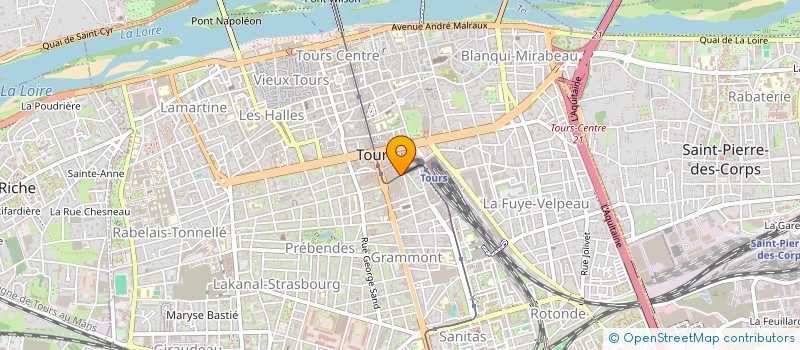 localisation de l'entreprise SCI AZAR  TOURS