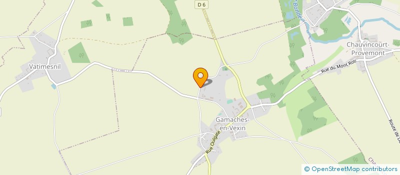 localisation de l'entreprise SCI AZELIE QUILLET  GAMACHES-EN-VEXIN