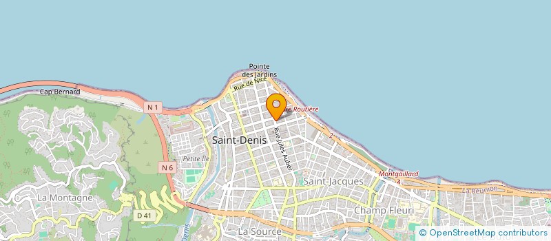 localisation de l'entreprise SCI AZIFIMA à SAINT-DENIS