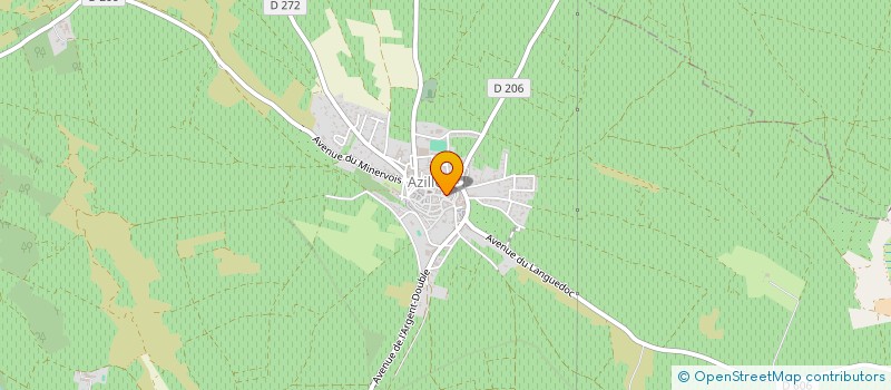 localisation de l'entreprise SCI AZIMO  AZILLE