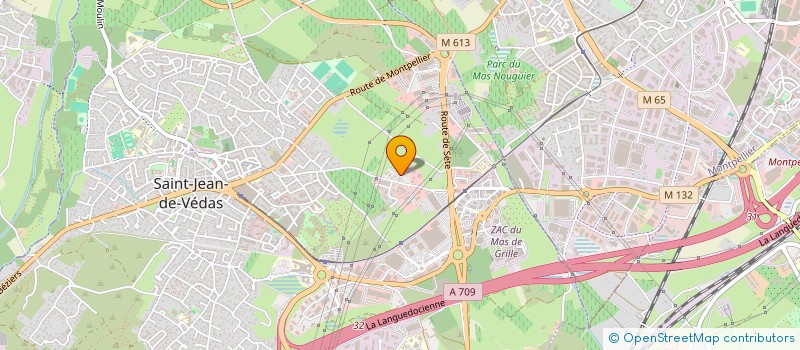 localisation de l'entreprise SCI AZIZA  SAINT-JEAN-DE-VEDAS