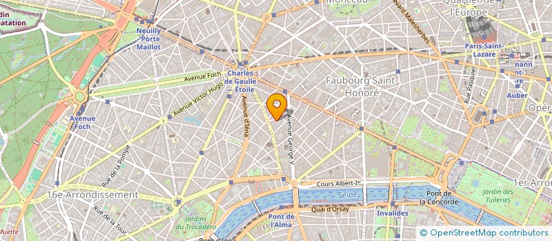 localisation de l'entreprise SCI AZOI  PARIS