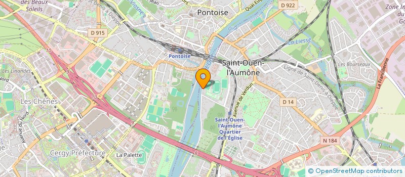 localisation de l'entreprise SCI AZULO ASSOCIES à SAINT-OUEN-L'AUMONE