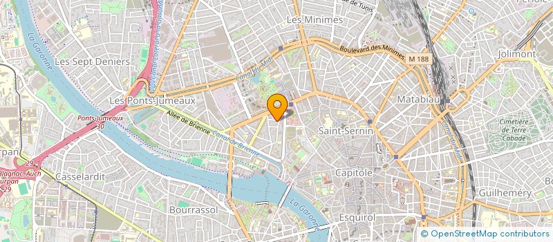 localisation de l'entreprise SCI AZUM à TOULOUSE