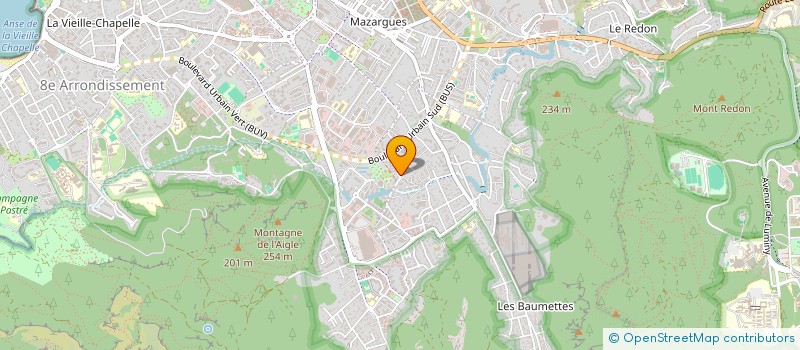 localisation de l'entreprise SCI AZUR à MARSEILLE