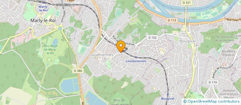 localisation de l'entreprise SCI AZUR à SAINT-MANDE