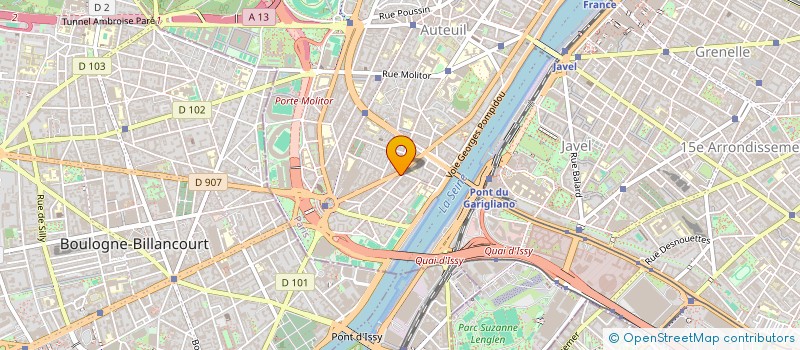 localisation de l'entreprise SCI AZUR  PARIS